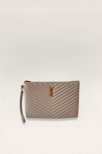 Saint Laurent Cassandre Matelassé Tablet Pouch