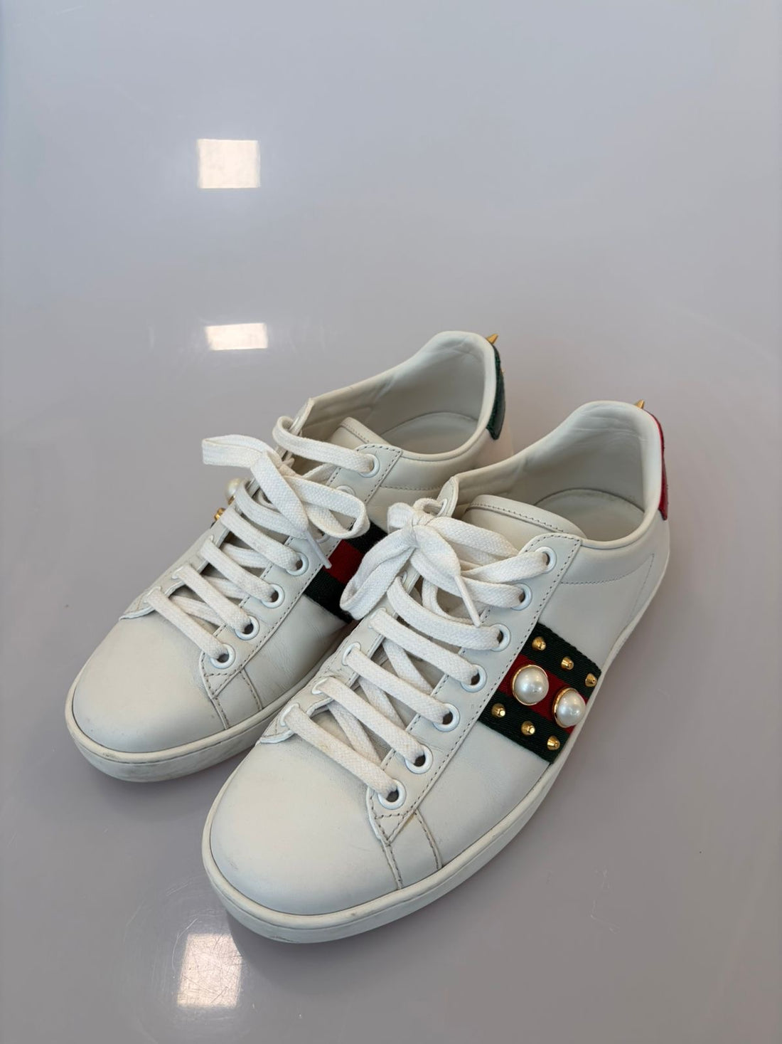 Gucci Ace Studded TAM 35BR
