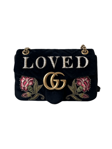Gucci GG Marmont Embroidered