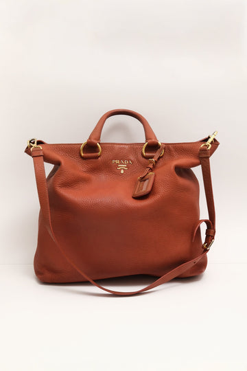 Prada Vitello Daino Tote