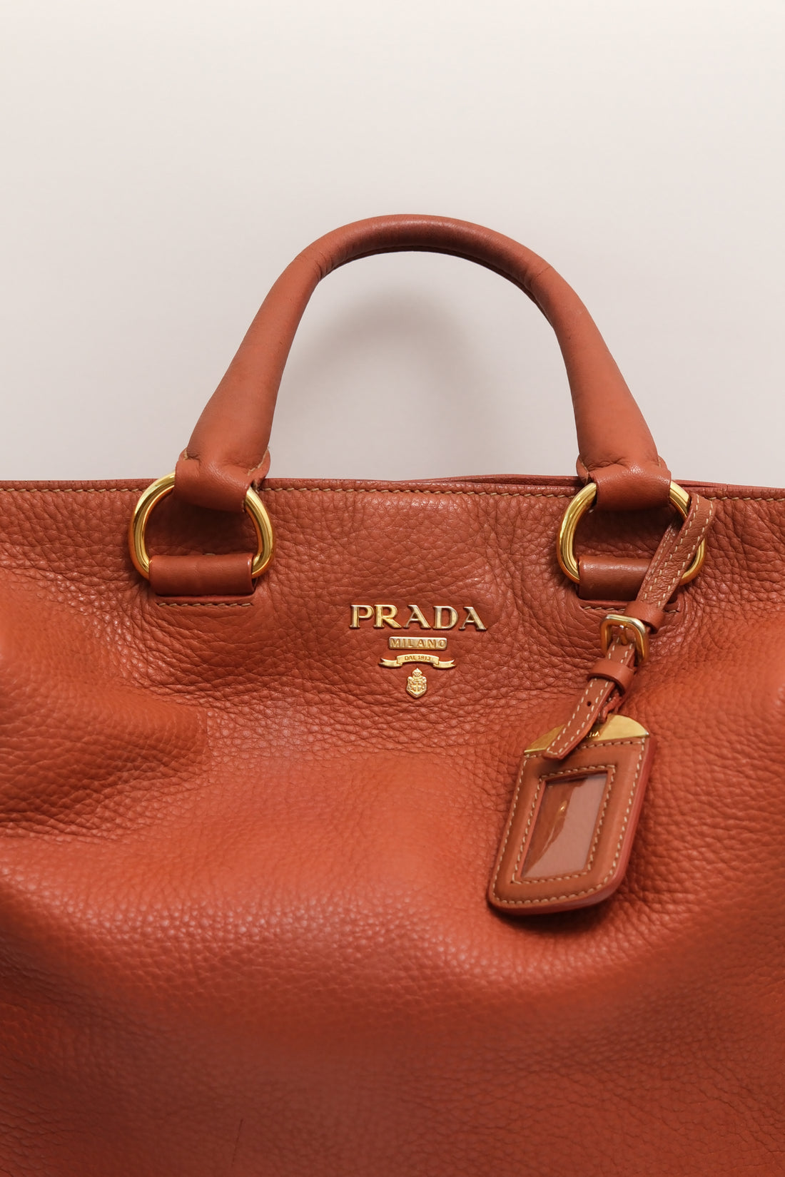 Prada Vitello Daino Tote