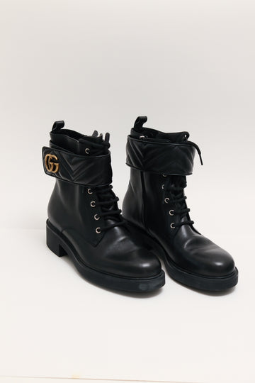 Gucci Ankle Boot Double G TAM 39BR