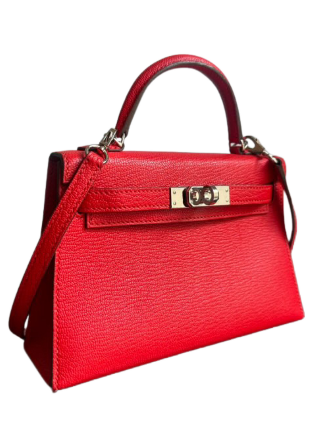 Hermès Mini Kelly 20 Sellier Rougue