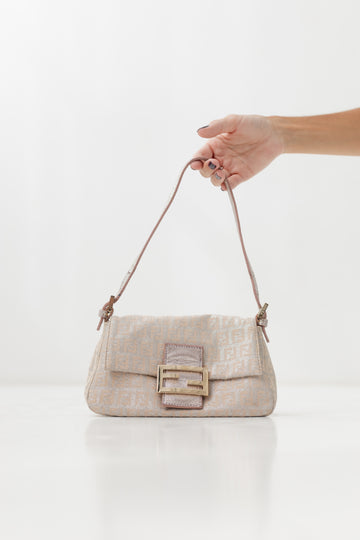 Fendi Zucchino Mini Mama Forever Baguette