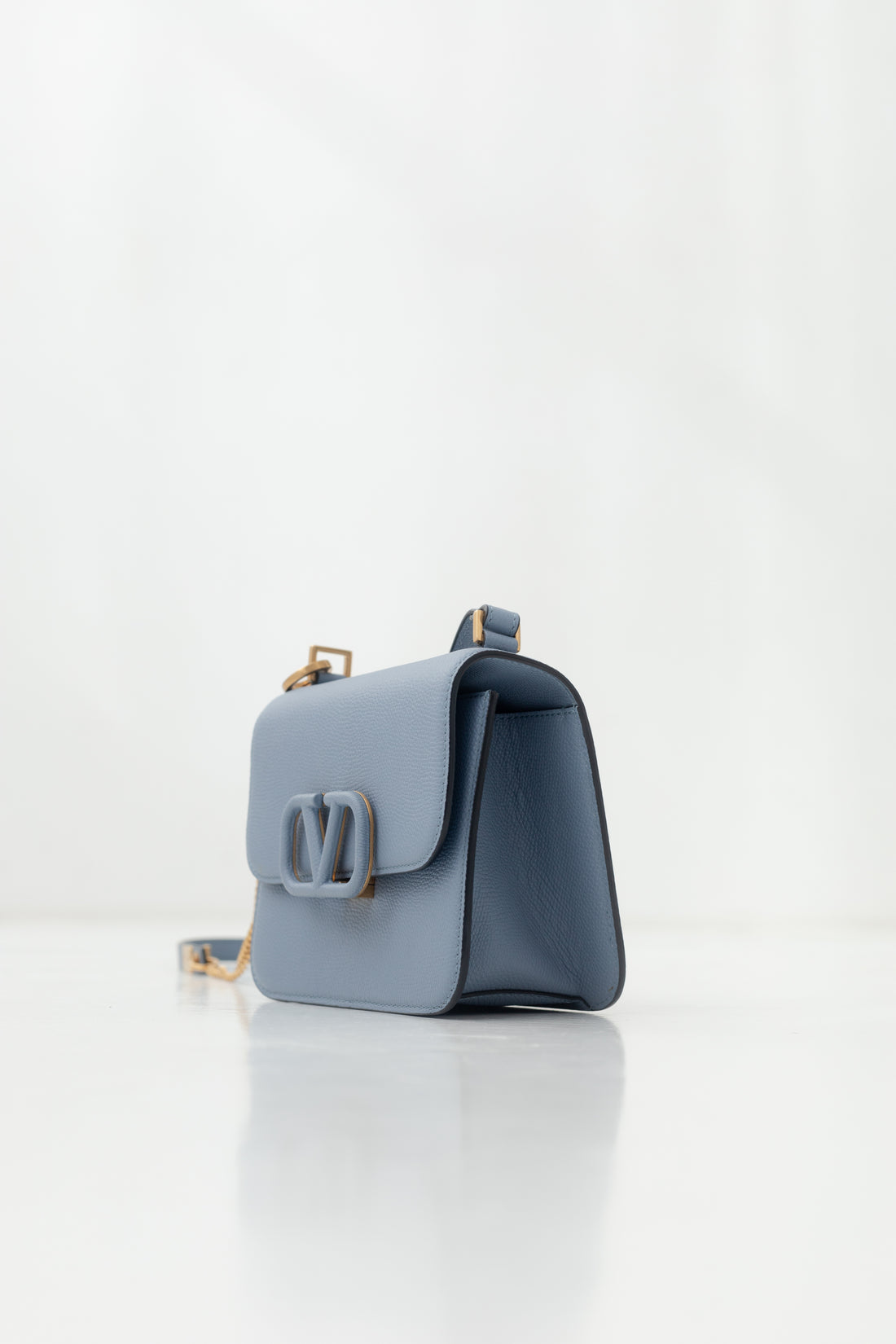 Valentino Garavani Grainy Calfskin Small VSling