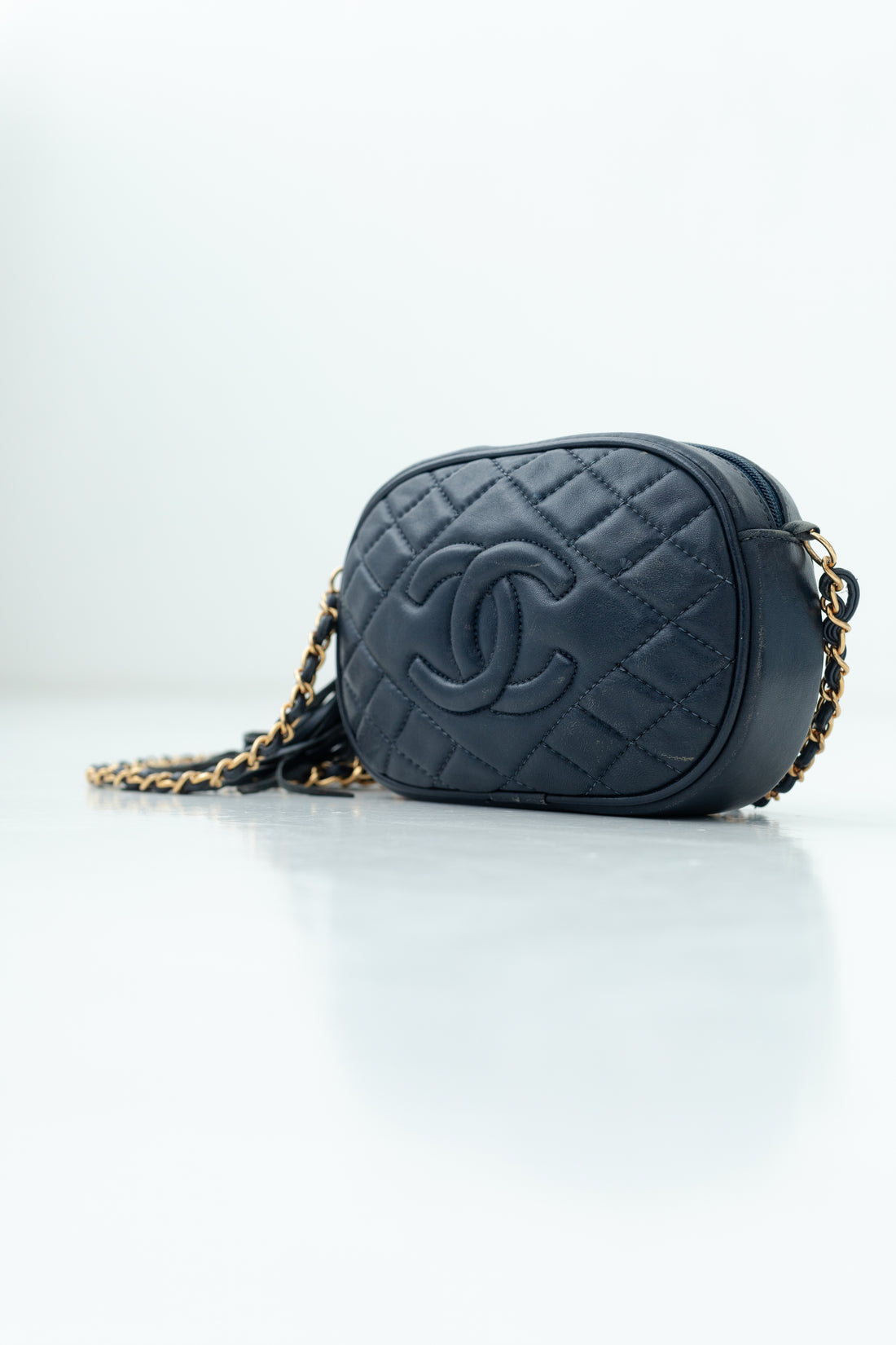 Chanel Quilted Camera Bag