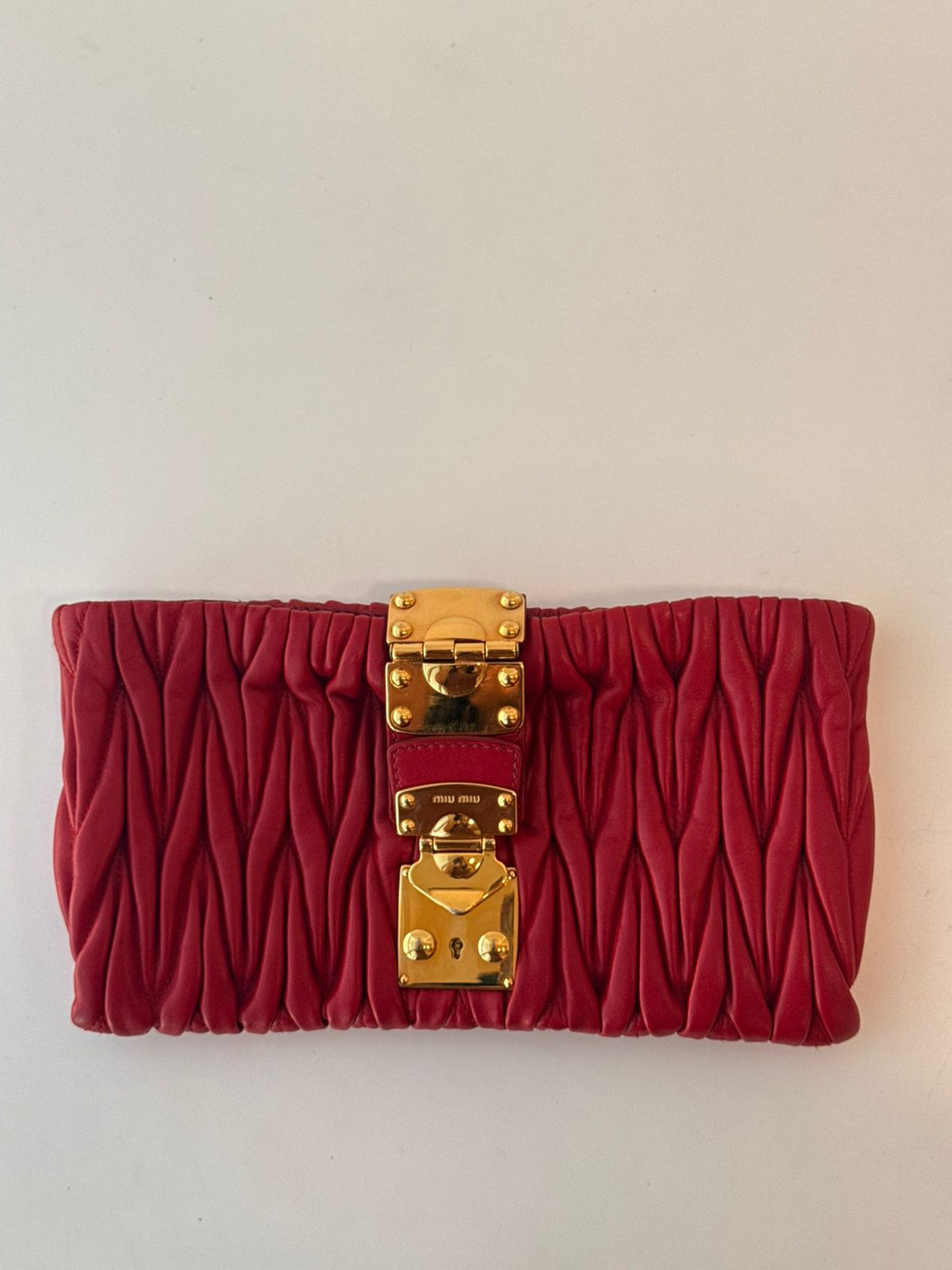 Clutch Miu Miu Matelasse Vintage