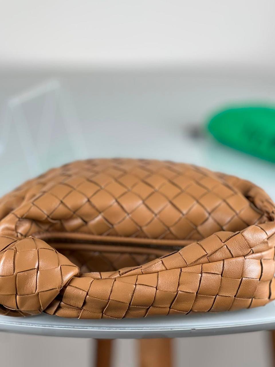 Bolsa Bottega Veneta Mini Jodie Caramelo