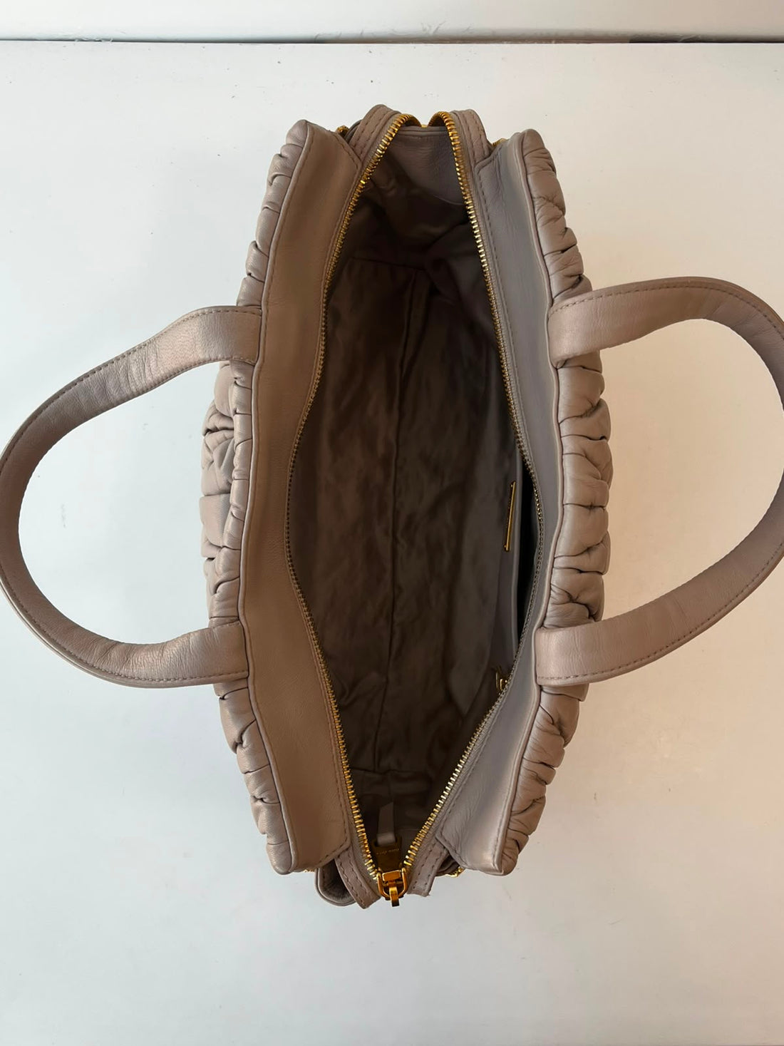 Miu Miu Matelassé Tote